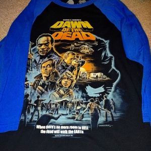Dawn of the Dead baseball shirt